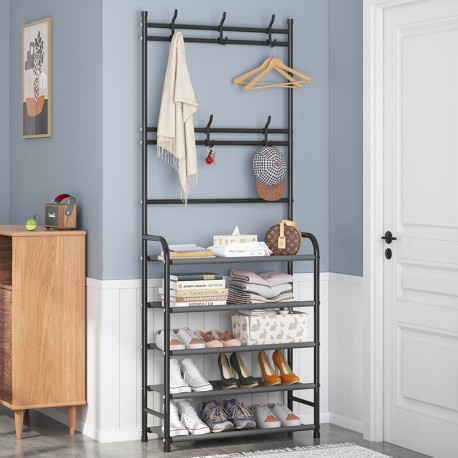 Напольная вешалка для одежды и обуви в прихожую MULTI SCENARIO APPLICATION 5 ярусов  оптом-1