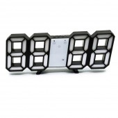Настенные цифровые 3D LED часы, 23 см х 9,5 см 