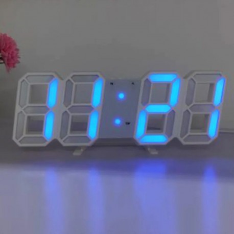 Настенные цифровые 3D LED часы, 23 см х 9,5 см  оптом-4