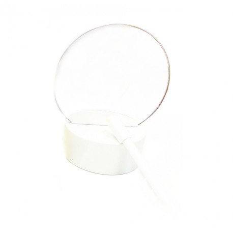 3D Ночник-Доска для заметок с подсветкой и маркером, круглый-1