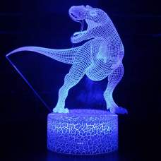 3D светильник динозавр
