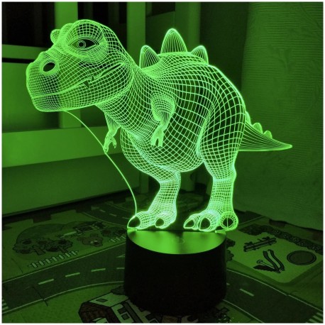3D светильник Динозаврик  оптом-5