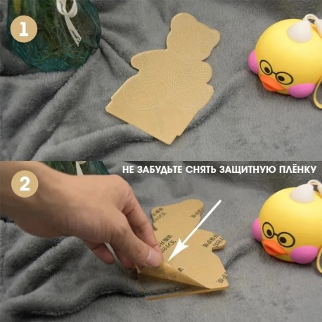 3D светильник Два Медведя  оптом-2