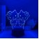 3D светильник  Hello Kitty 7 цветов  оптом