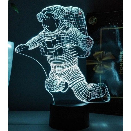 3D светильник Космонавт  оптом-2