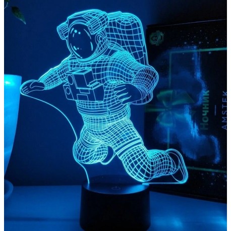 3D светильник Космонавт  оптом-4