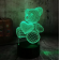 3D светильник Мишка  оптом