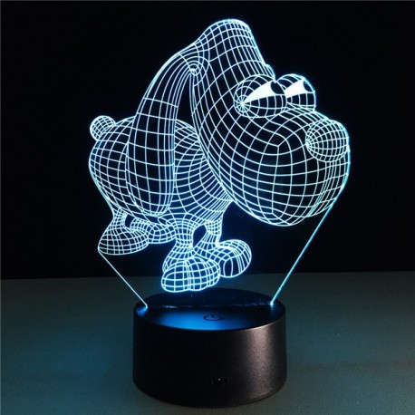 3D светильник собака  оптом-1