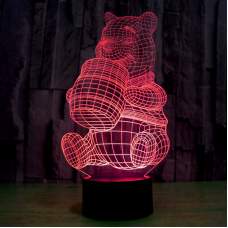3D светильник Винни-Пух