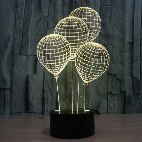3D светильник воздушные шарики  оптом-5