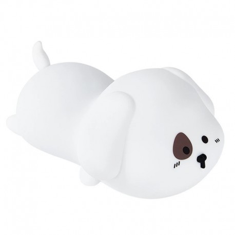 Детский силиконовый 3D ночник SILICONE PATLAMP ЩЕНОК с таймером и USB-зарядкой  оптом-1