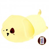 Детский силиконовый 3D ночник SILICONE PATLAMP ЩЕНОК с таймером и USB-зарядкой  Детский силиконовый 3D ночник SILICONE PATLAMP ЩЕНОК с таймером и USB-зарядкой