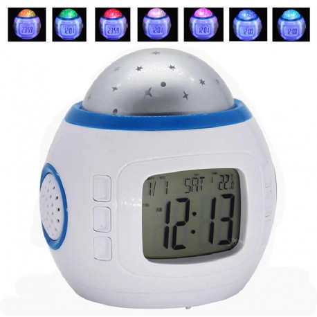 Музыкальный будильник-проектор Yukai  оптом-3