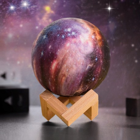 Светильник 3d Галактика 15 см с пультом  оптом-8