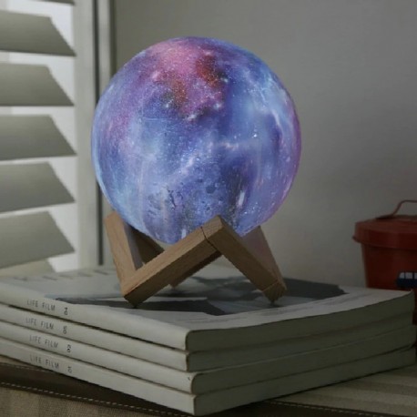 Светильник 3d Галактика 15 см с пультом  оптом-11