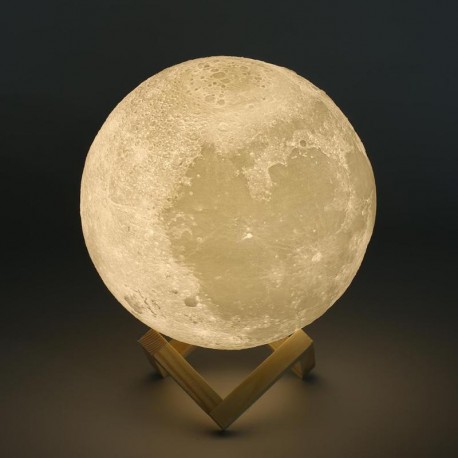 Светильник 3d moon lamp 15 см с пультом  оптом-3