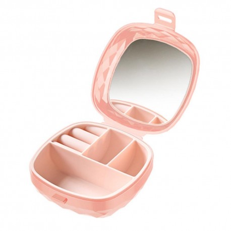 Шкатулка с зеркалом для украшений и бижутерии оптом-4