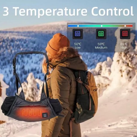 Электрическая зимняя муфта для рук с подогревом MYDAYS OUTDOOR оптом-10
