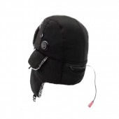 Зимняя электрическая шапка-ушанка Trapper Hat с USB-подогревом