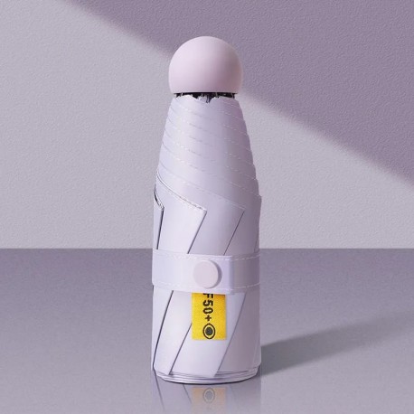 Компактный мини-зонт в стильном футляре UPF50+  оптом-9