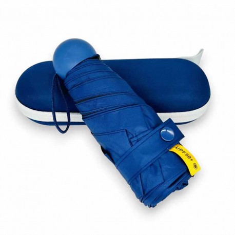 Компактный мини-зонт в стильном футляре UPF50+  оптом