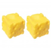 Квадратная игрушка-антистресс СЫР 5 х 5 см