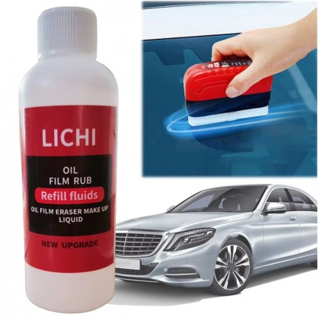 Щетка для автомобиля для удаления грязи и полировки стекла со средством для очистки  оптом-5