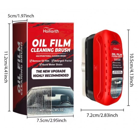 Щетка для автомобиля для удаления грязи и полировки стекла со средством для очистки  оптом-2