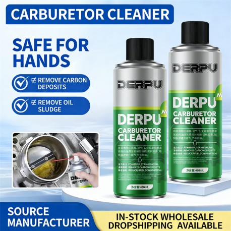 Очиститель карбюратора DERPU Carburetor Cleaner 450 мл оптом-2