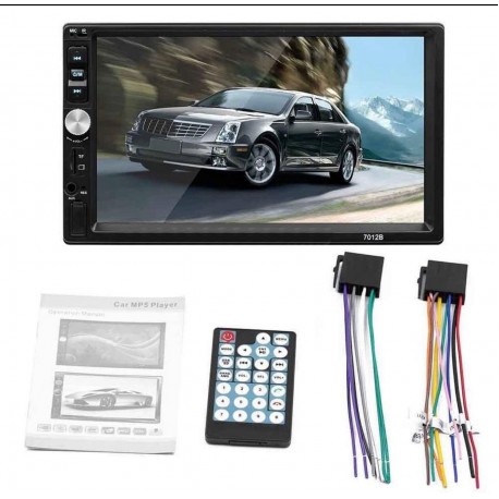 Автомобильная Магнитола 7012В с пультом 7дюймов 45Wх4 12V USB MP5 Rearview Camera  оптом-2