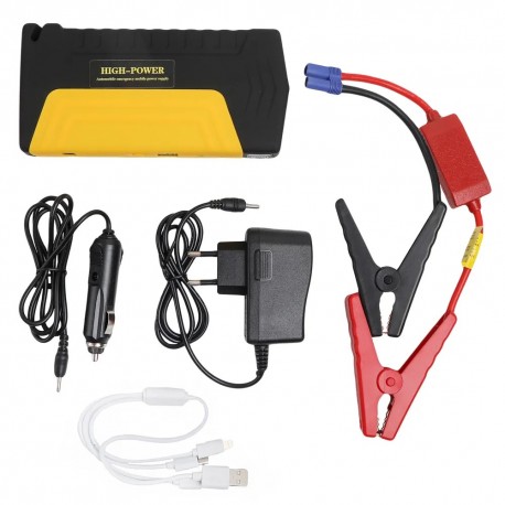 Автомобильное Пусковое Зарядное Устройство HIGH POWER 16800 мАч с аварийными огнями  оптом-1