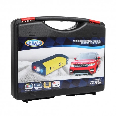 Автомобильное Пусковое Зарядное Устройство HIGH POWER 16800 мАч с аварийными огнями  оптом-7