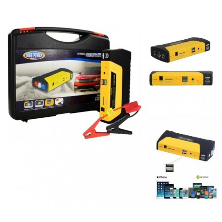 Автомобильное Пусковое Зарядное Устройство HIGH POWER 16800 мАч с аварийными огнями  оптом-6