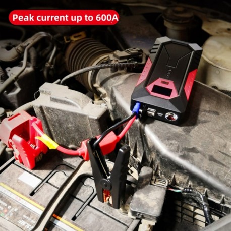 Пусковое Устройство для Автомобиля, 12000 мАч с зарядкой через USB, цифровой дисплей  оптом-6