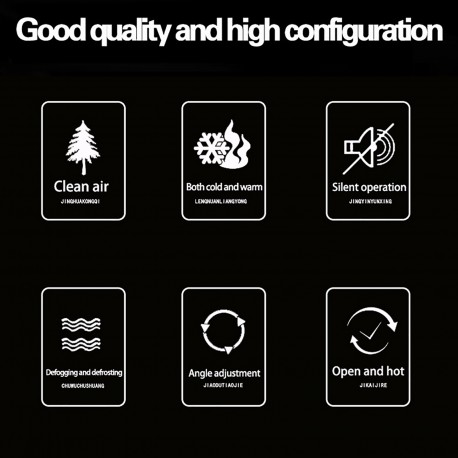 Автомобильный портативный обогреватель AUITO HEATER FAN 12V/150W  оптом-6