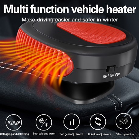 Автомобильный портативный обогреватель AUITO HEATER FAN 12V/150W  оптом-8
