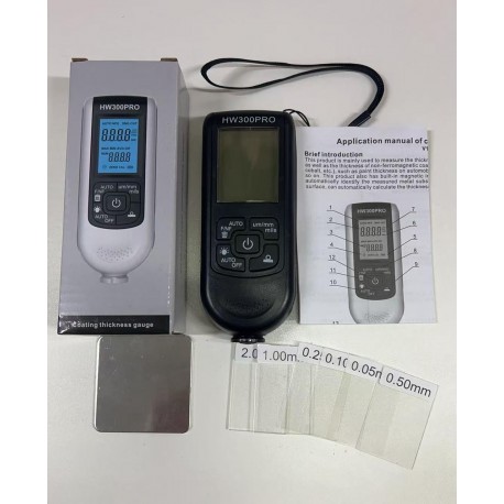 Автомобильный толщиномер лакокрасочного покрытия HW-300PRO-4