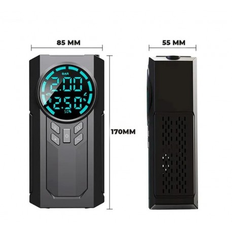 Пусковое Устройство для Автомобиля 1000А c Power Bank, LED фонарем  оптом-3