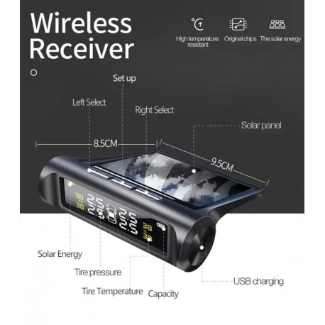 Система контроля давления Truck Intelligent Car TPMS в шинах  оптом-5
