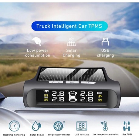 Система контроля давления Truck Intelligent Car TPMS в шинах  оптом-6