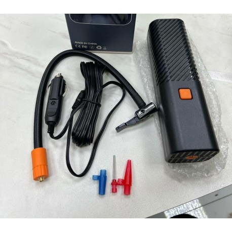 Беспроводной автомобильный насос компрессор от прикуривателя-3