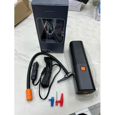 Беспроводной автомобильный насос компрессор от прикуривателя-5