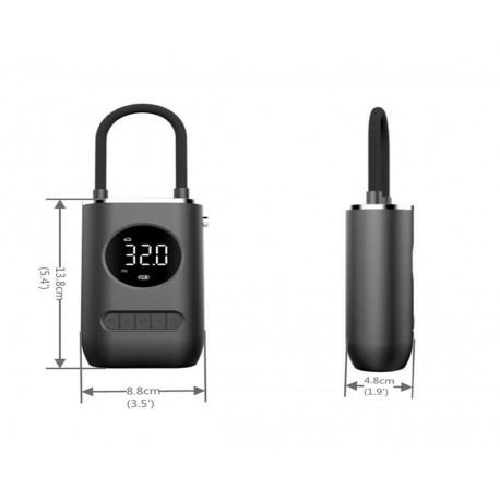 Автоматический беспроводной воздушный насос с цифровым дисплеем Air Pump-3658  оптом-1