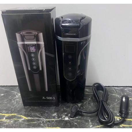 Электрический чайник-кружка 12 В/24 В, с сенсорным экраном, 450 мл-5