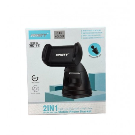 Автомобильный держатель CAR Holder Magnet 2 в 1 для телефона HD-14-1