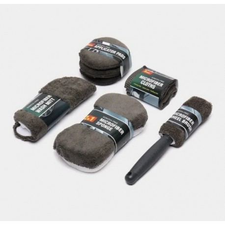 Набор губок  9 в 1 из микрофибры 9PC CAR WASH KIT для мойки и сушки автомобиля-1