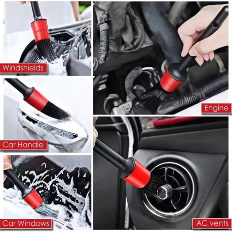 Набор инструментов и щеток 10 в 1 для мытья автомобиля-6