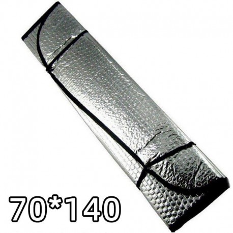 Автомобильный солнцезащитный козырек на лобовое стекло 70 х 140 см  оптом