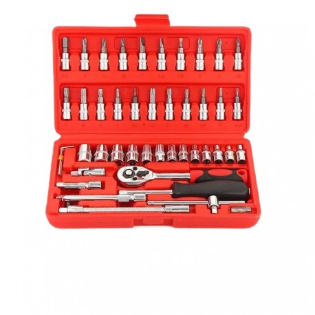 Набор инструментов для ремонта автомобиля 46 штук