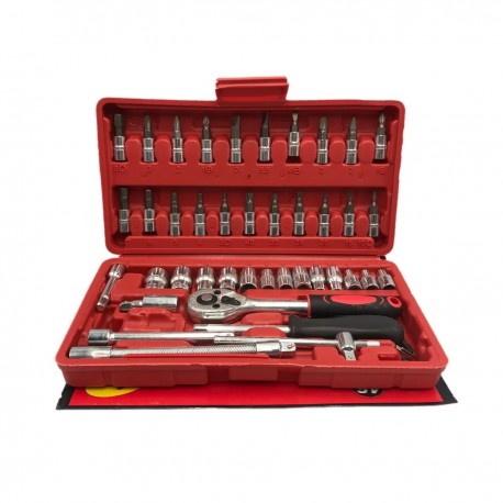 Набор инструментов для ремонта автомобиля 46 штук-2